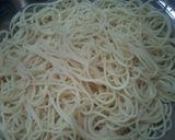 A picture of step 3 of Spaghetti.
