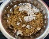 A picture of step 6 of Little millet Laddu.