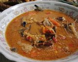 Foto langkah ke 3 dari resep Ikan asin kuah santan.