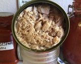 A picture of step 1 of California Farm Tuna Apple Cucumber Salad.