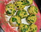 A picture of step 3 of Methi pakora.