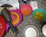 Foto del paso 1 de la receta: Bizcocho de naranja y chocolate