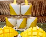 A picture of step 1 of Mango panna cotta.