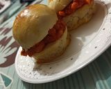 A picture of step 4 of Chicken sliders.