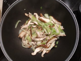 Pack choi con setas Shiitake