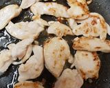 A picture of step 2 of My Garlic Chicken Mayonaise Baguette 😁.
