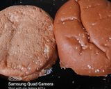 A picture of step 6 of Egg Qeema Burger.