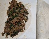 A picture of step 8 of Beef, Spinach & Cheese Gozleme.