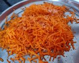 A picture of step 1 of Gajar nu chhin / sambharo.