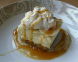 A picture of step 11 of Vickys Banana Pudding Poke Cake, GF DF EF SF NF.