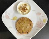 A picture of step 6 of Sweet Potato 🍠 & Barley Flour Stuff Roti (Tikki Chaat From Left Over Stuffing).