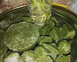A picture of step 3 of Frozen Green chutni💚.