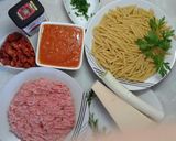 Foto del paso 3 de la receta Macarrones con chorizo gratinados con bechamel