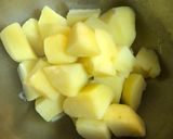 Hình bước làm 1 của món Korokke bánh khoai tây nghiền kiểu Nhật bổn