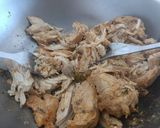 Foto del paso 3 de la receta Bocadillo de Pollo Desmechado/ Pulled Chicken
