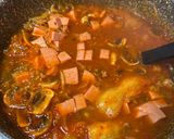 Foto langkah ke 8 dari resep Kimchi Jjigae.