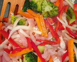 Foto del paso 2 de la receta: Wok de verduras y pavo
