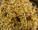 A picture of step 3 of Jhaal muri  (kolkata style street food with spicy puffed rice  ).