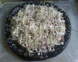 Foto langkah ke 4 dari resep Black pizza.