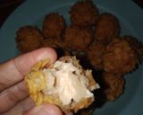 Foto langkah ke 7 dari resep Tahu Rambutan isi Sosis dan Keju.