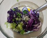 Foto langkah ke 1 dari resep Dadar kol ungu.