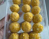 Foto langkah ke 5 dari resep Bola ubi keju krispi.