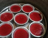 A picture of step 12 of Creamy red velvet cupcakes (without oven).