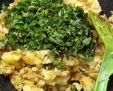 A picture of step 10 of Aloo walay nan.
