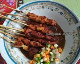 Foto langkah ke 4 dari resep Sate ayam bumbu kacang.