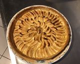 Une image de l'étape 6 de Tarte pommes anciennes,crème et vanille (pâte brisée « tonic »).