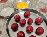 A picture of step 3 of Beetroot Aloo Cutlet.