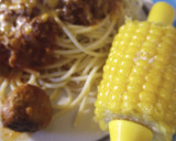 A picture of step 2 of My Mother's tip of fast Corn on the Cob.