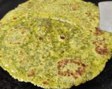 A picture of step 15 of Bajra Methi Paratha (Pearl Millet).