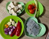 Foto langkah ke 1 dari resep SengGesseng Kenduy & Tahu | Gesseng Ikan Teri Basah.