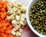 Hình bước làm 1 của món Súp tôm bắp