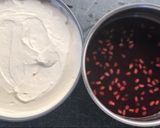 A picture of step 9 of Pomegranate Cheesecake.