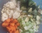Foto del paso 1 de la receta: Ricas verduras a la crema