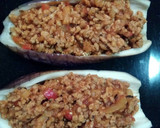 Foto del paso 12 de la receta: Berenjenas 🍆 rellenas de soja texturizada