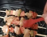 Foto del paso 4 de la receta: Pinchos de pollo en Air Fryer