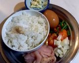 รูปขั้นตอนการทำที่ 1 ของ ข้าวผัดไก่