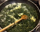 A picture of step 2 of Trieste-Style Creamed Spinach.