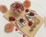عکس مرحله 2 از دستور بستنی توت فرنگی 😋