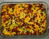 A picture of step 4 of Tator Tot Jalepeno Popper Casserole.