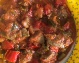Foto del paso 9 de la receta: Hígado de ternera con verduras y tomate