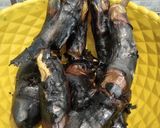 Foto langkah ke 2 dari resep Pecel Terong Bakar dan Jantung Pisang.