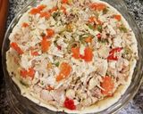 Foto del paso 4 de la receta: Tarta con carne de huesos de pollo