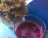 A picture of step 3 of Beet root and Carrot 🥕 juice.