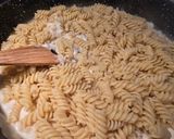 Füstölt sonkás,tormás fusilli recept fázis 4 fotója