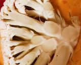 Foto del paso 1 de la receta: Coliflor Apanada o pizza de coliflor