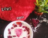 A picture of step 2 of Rose kheer ❤️❤️❤️❤️🌹❤️🌹❤️🌹❤️.